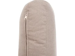 Outlet Beliani Divano angolare 4 posti KOHLO Tessuto Tortora Lato destro Beige Nero