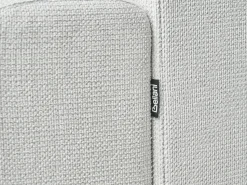 Discount Beliani Divano angolare 3 posti MALOY Ciniglia Grigio chiaro Grigio Nero