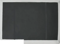 Discount Beliani Divano angolare 3 posti MALOY Ciniglia Grigio chiaro Grigio Nero