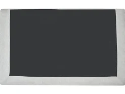 Discount Beliani Divano angolare 3 posti MALOY Ciniglia Grigio chiaro Grigio Nero