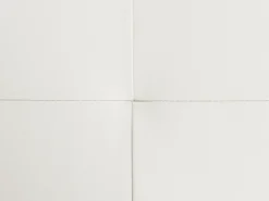 Discount Beliani Divano angolare 5 posti NORREA Pelle sintetica Bianco Lato Sinistro Bianco Argento