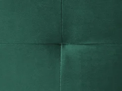 Best Beliani Divano angolare 5 posti NORREA Velluto Verde smeraldo Lato Sinistro Verde Argento