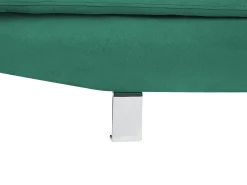 Best Beliani Divano angolare 5 posti NORREA Velluto Verde smeraldo Lato Sinistro Verde Argento
