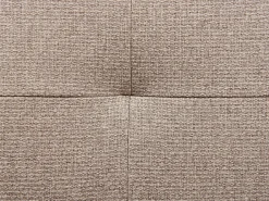 Online Beliani Divano angolare 5 posti NORREA Tessuto Beige Lato Sinistro Argento Beige