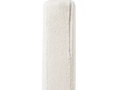Online Beliani Divano angolare 4 posti OSLO Bouclé Bianco Lato Sinistro Bianco Nero