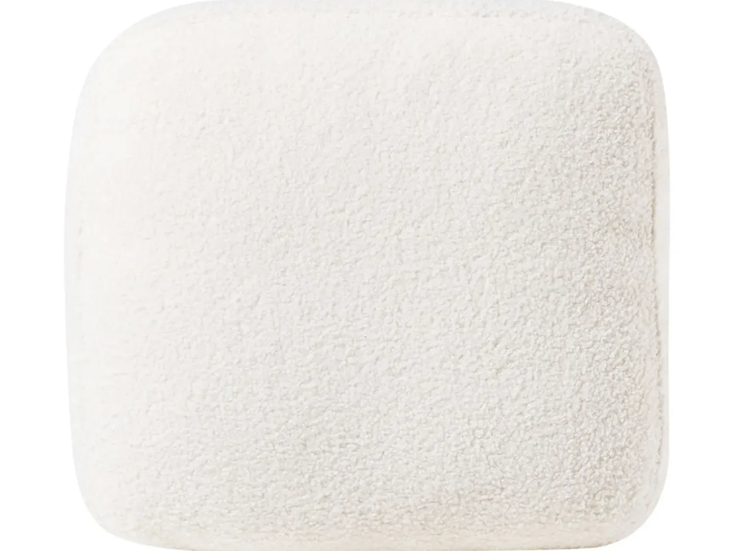 Online Beliani Divano angolare 4 posti OSLO Bouclé Bianco Lato Sinistro Bianco Nero