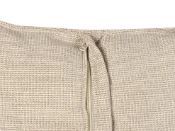 Best Beliani Divano angolare 3 posti SERSAN Ciniglia Bianco Beige Nero