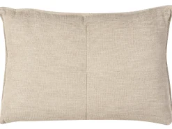Best Beliani Divano angolare 3 posti SERSAN Ciniglia Bianco Beige Nero