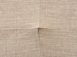 Best Beliani Divano angolare 3 posti SERSAN Ciniglia Bianco Beige Nero