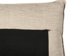 Discount Beliani Divano angolare 3 posti SERSAN Ciniglia Beige Beige Nero