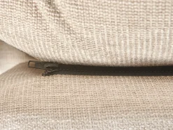 Discount Beliani Divano angolare 3 posti SERSAN Ciniglia Beige Beige Nero