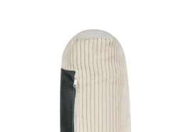 Sale Beliani Divano angolare 4 posti SIGGARD Velluto a coste Beige chiaro Lato Sinistro Beige Marrone