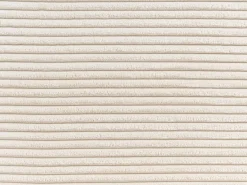 Sale Beliani Divano angolare 4 posti SIGGARD Velluto a coste Beige chiaro Lato Sinistro Beige Marrone