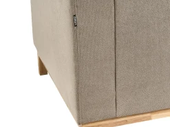 Sale Beliani Divano angolare 4 posti SIGGARD Tessuto Tortora Lato Sinistro Beige Marrone