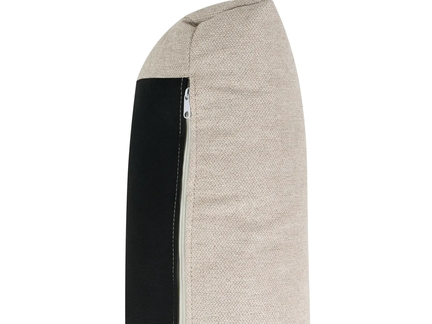 New Beliani Divano angolare 4 posti SIGGARD Tessuto Beige Lato Sinistro Beige Marrone