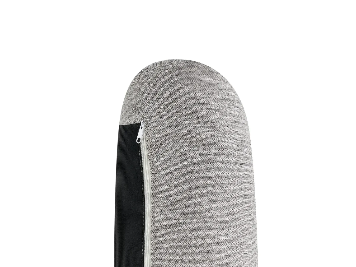 Clearance Beliani Divano angolare 4 posti SIGGARD II Tessuto Grigio Lato destro Marrone Grigio