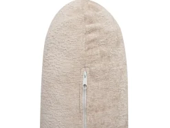 Online Beliani Divano angolare 3 posti SIMOS Ciniglia Beige Beige Marrone
