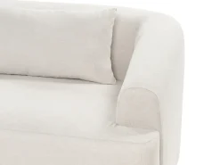 Hot Beliani Divano angolare 3 posti SVANSELE Tessuto chiaro Lato Sinistro Beige