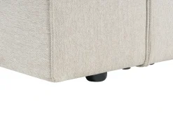 Online Beliani Divano angolare 3 posti VERNON Tessuto chiaro Beige