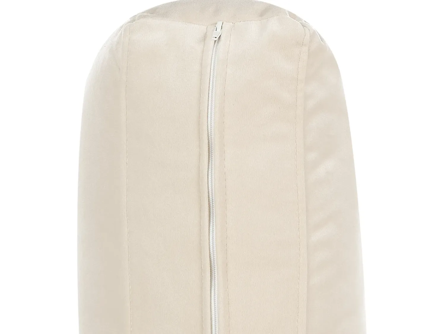 Outlet Beliani Divano angolare 4 posti VINTERBRO Velluto Beige chiaro Lato destro Beige Nero