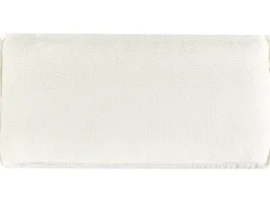 Divano angolare RENDERS Bouclé Bianco sporco con ottomana Lato Sinistro