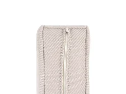 Clearance Beliani Divano da giardino con tavolo 4 posti OMEGANA Modulare Rattan sintetico (PE) Beige chiaro Beige Nero