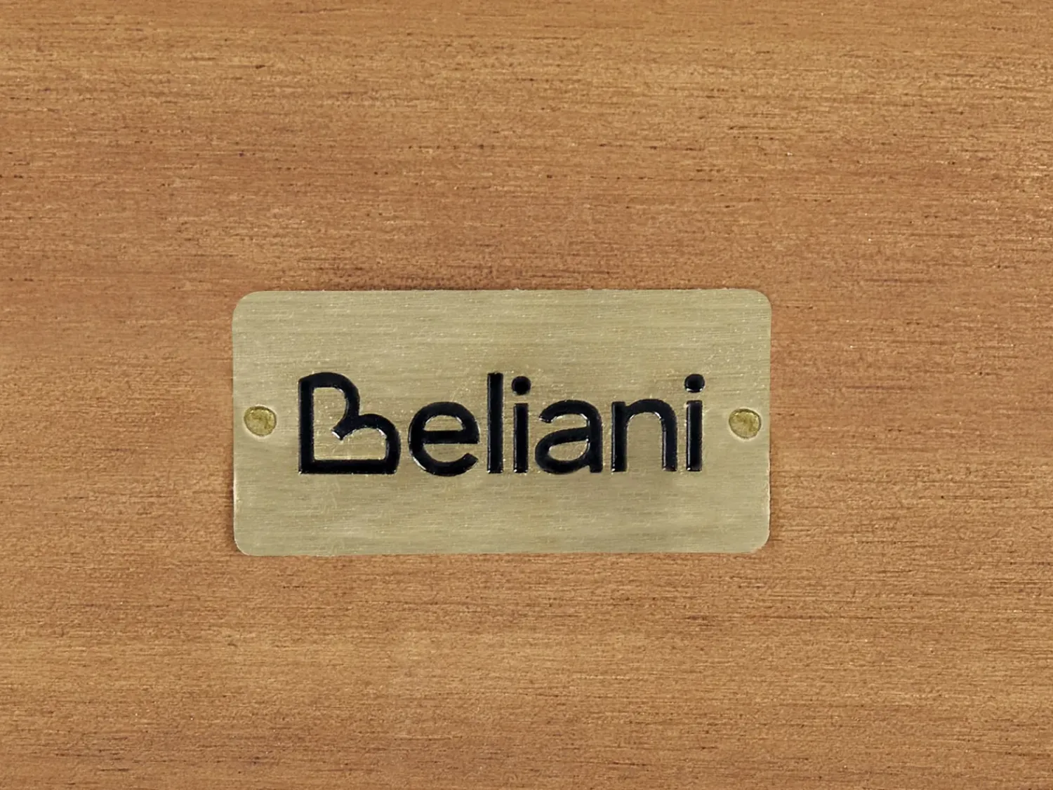 Online Beliani Divano da giardino 2 posti BARATTI Legno d'acacia Marrone Beige Marrone