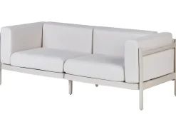 Outlet Beliani Divano da giardino 2 posti FERRETTI chiaro Beige