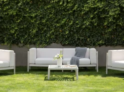 Outlet Beliani Divano da giardino 2 posti FERRETTI chiaro Beige