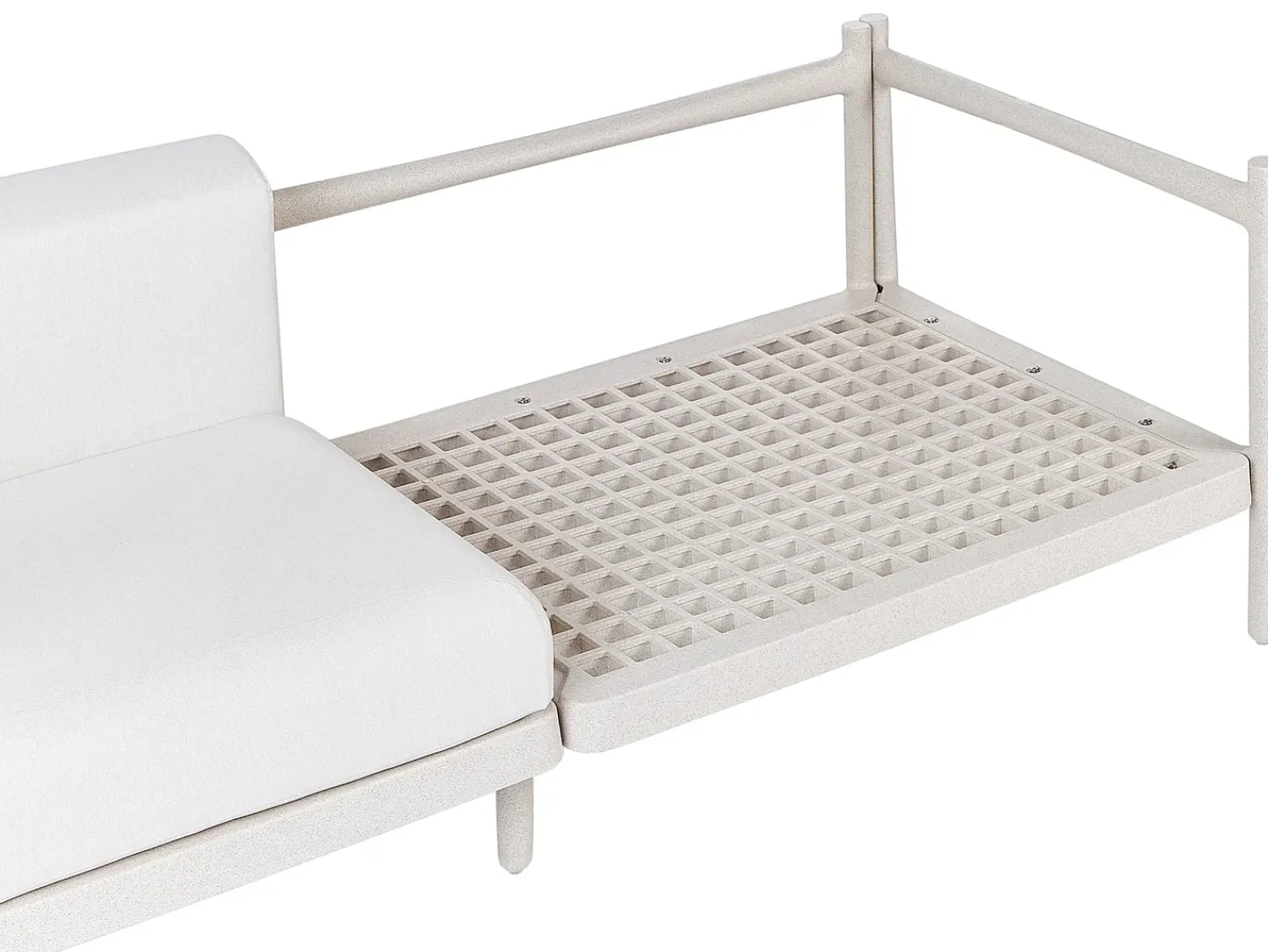 Outlet Beliani Divano da giardino 2 posti FERRETTI chiaro Beige