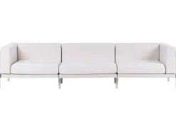Sale Beliani Divano da giardino 3 posti FERRETTI chiaro Beige