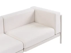 Outlet Beliani Divano da giardino 4 posti FERRETTI chiaro Beige