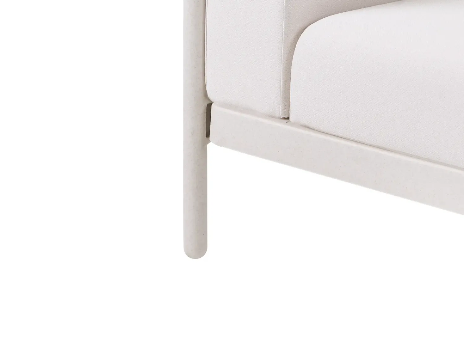 Outlet Beliani Divano da giardino 4 posti FERRETTI chiaro Beige
