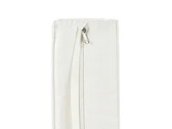 Outlet Beliani Divano da giardino 3 posti FORLI Rattan Naturale Bianco Marrone