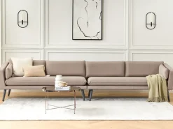 Hot Beliani Divano da giardino 4 posti LORETELLO Beige Beige Grigio