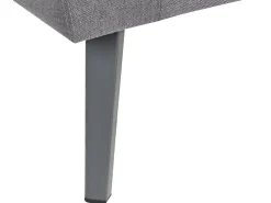 New Beliani Divano da giardino 4 posti LORETELLO Grigio