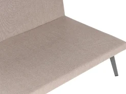 Sale Beliani Divano da giardino 3 posti LORETELLO Beige Beige Grigio