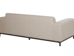 Discount Beliani Divano da giardino 2 posti ROVIGO Beige Beige Nero