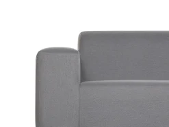 Hot Beliani Divano da giardino 2 posti ROVIGO Grigio Grigio Nero