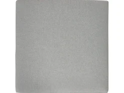 Outlet Beliani Divano da giardino 3 posti SENISE Metallo Grigio Bianco Grigio
