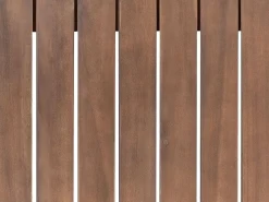Sale Beliani Divano da giardino 2 posti TRANI Modulare Legno di acacia certificato Marrone scuro Beige Grigio Marrone