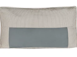 Online Beliani Divano letto angolare 3 posti ABACKA Velluto a coste Beige Beige Nero