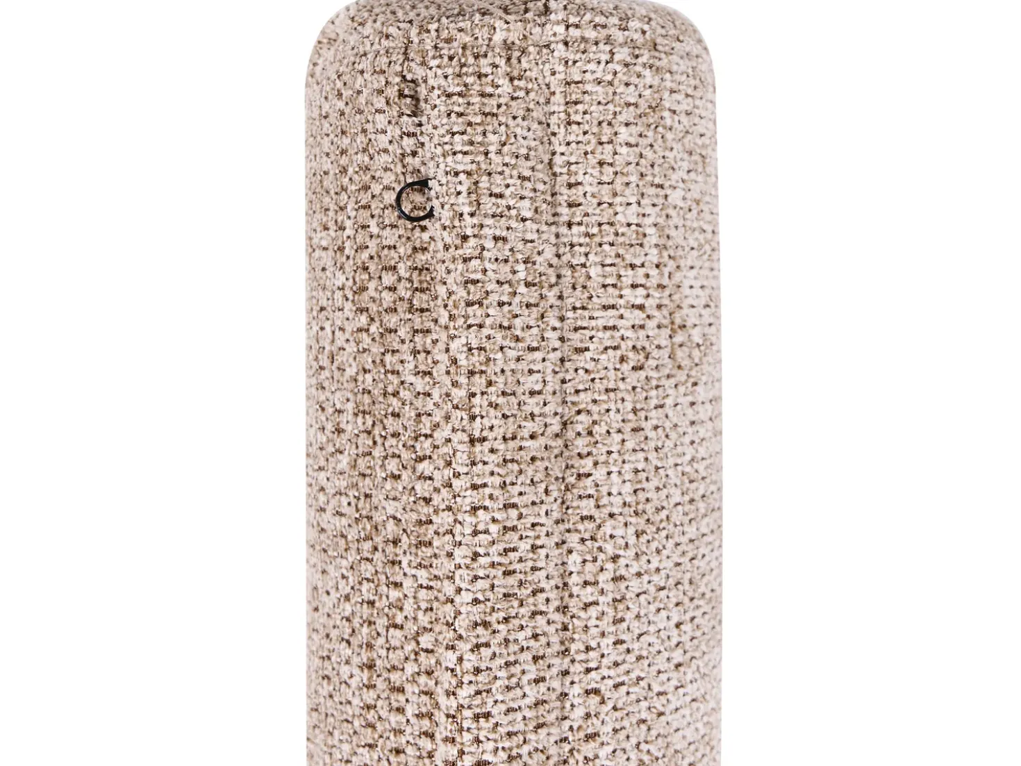 Divano letto angolare 3 posti EDANE Tessuto Beige con contenitore Lato destro