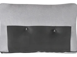 Hot Beliani Divano letto angolare 4 posti FLAKK Tessuto Grigio chiaro con contenitore Marrone Grigio
