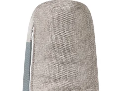 Hot Beliani Divano letto angolare 3 posti KARILA Tessuto Tortora con contenitore Beige