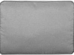 Sale Beliani Divano letto angolare 3 posti NESNA Tessuto Grigio chiaro con contenitore Marrone Grigio