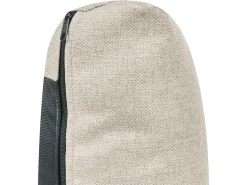 Clearance Beliani Divano letto a U 5 posti SOMMEN Tessuto Beige chiaro con contenitore Beige Marrone