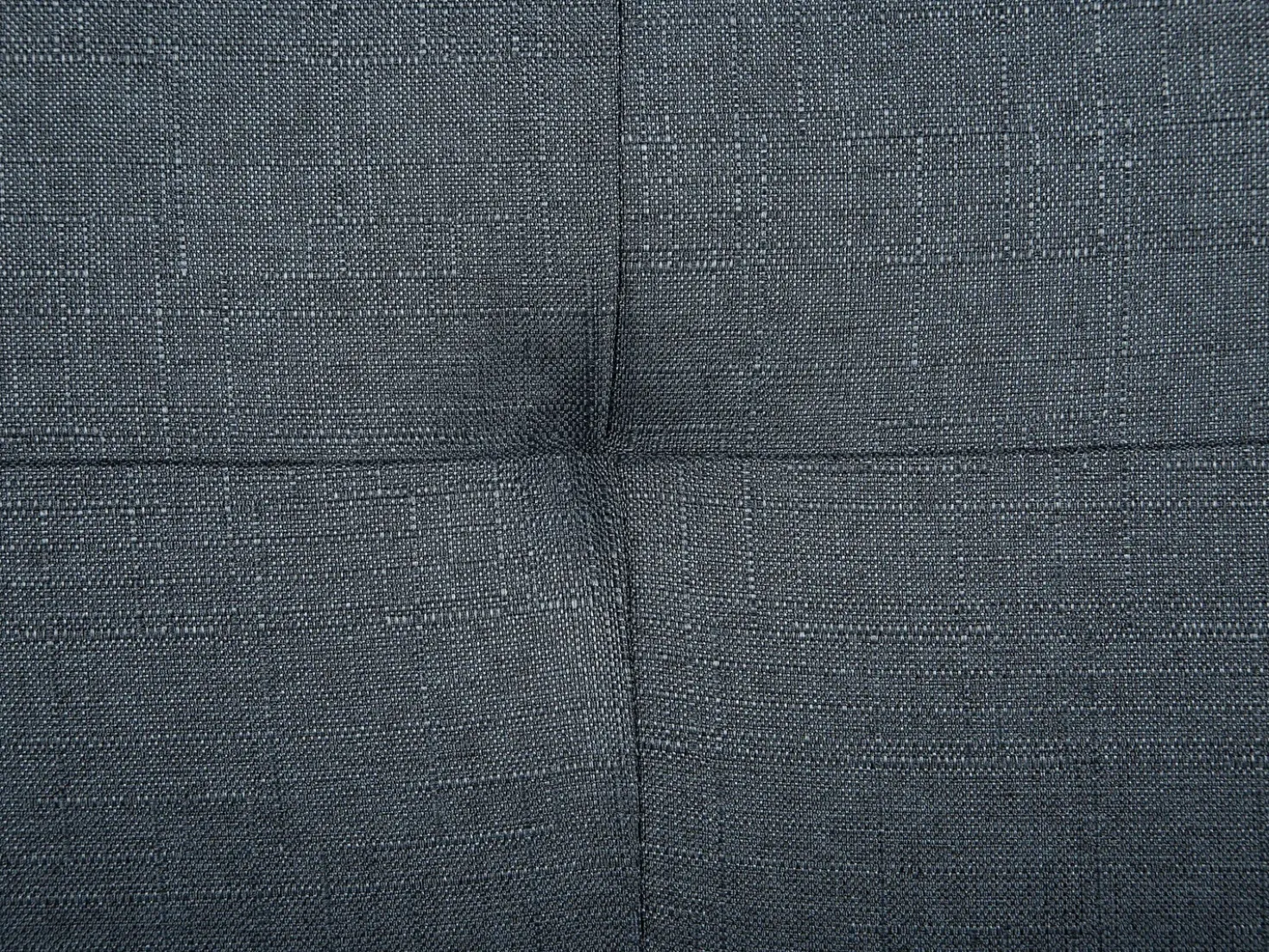 Divano letto 3 posti BRISTOL Tessuto Blu scuro