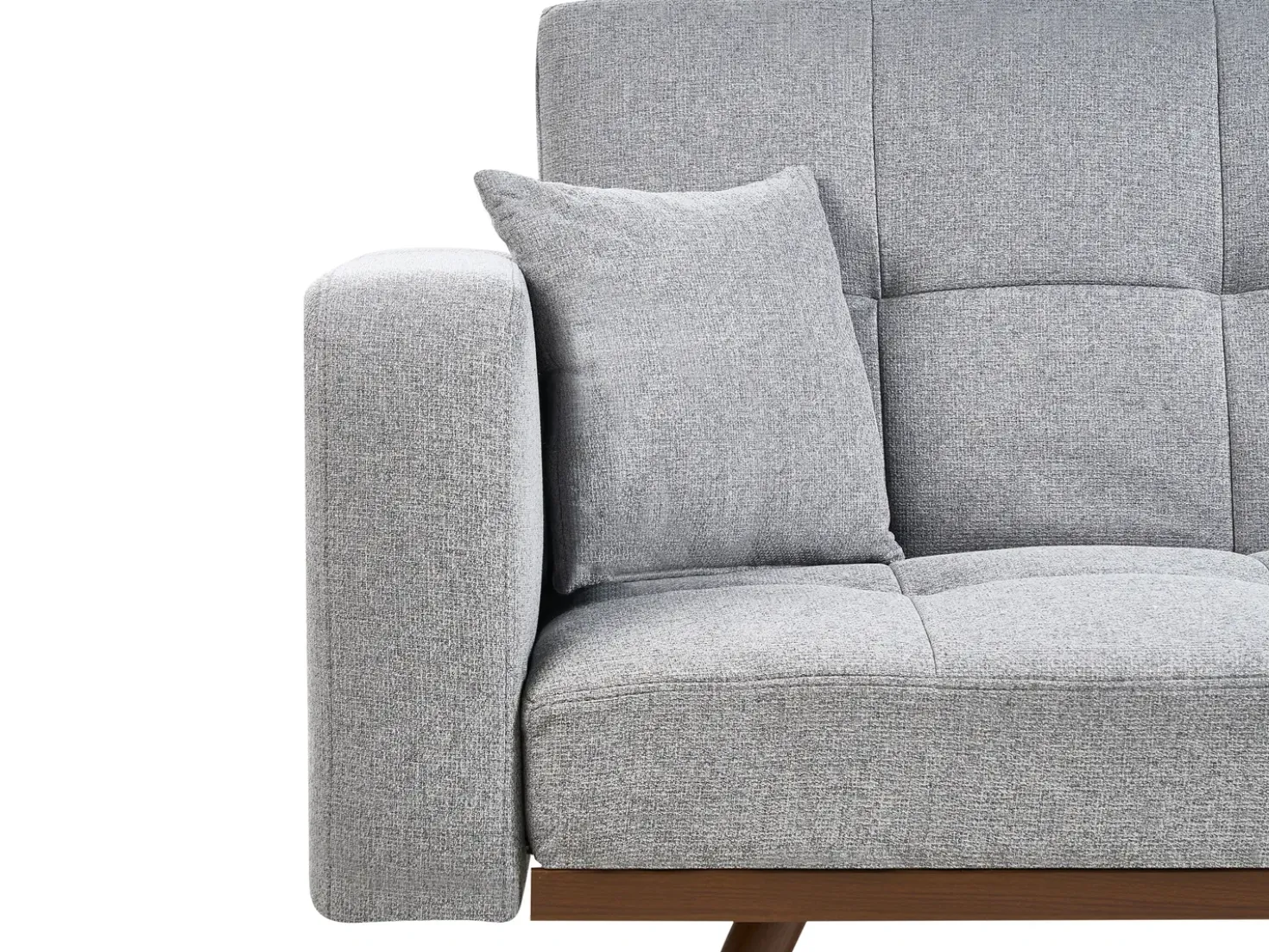 Divano letto 3 posti HJULBY Grigio