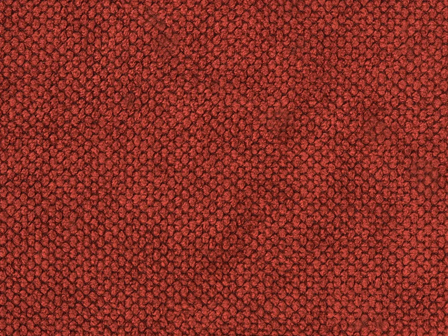 Divano letto 3 posti JERSLEV Tessuto Rosso